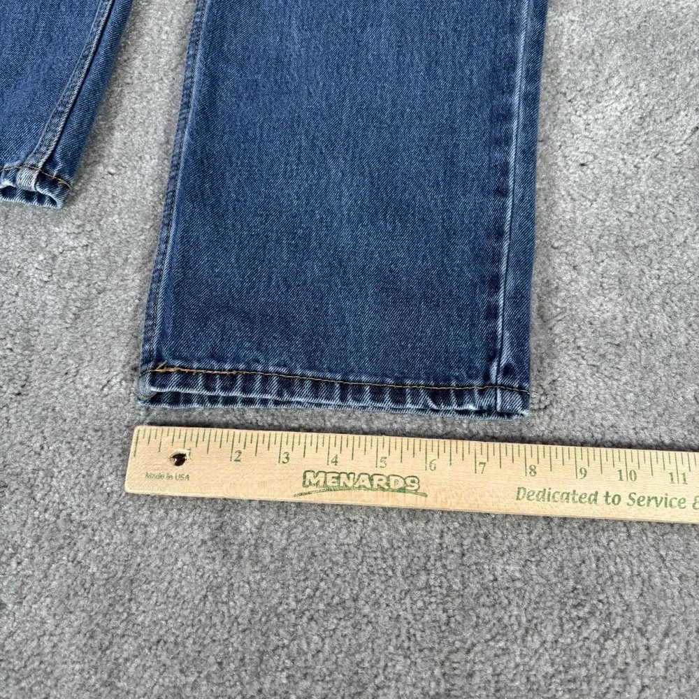 Levi's 550 Jeans Men 34x32 Relaxed Fit Tapered Medium Wash Blue Denim Cotton Dad
